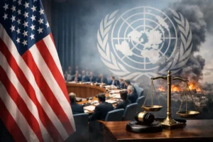 Invloed van de VS op de VN-Veiligheidsraad en de gevolgen voor internationaal recht